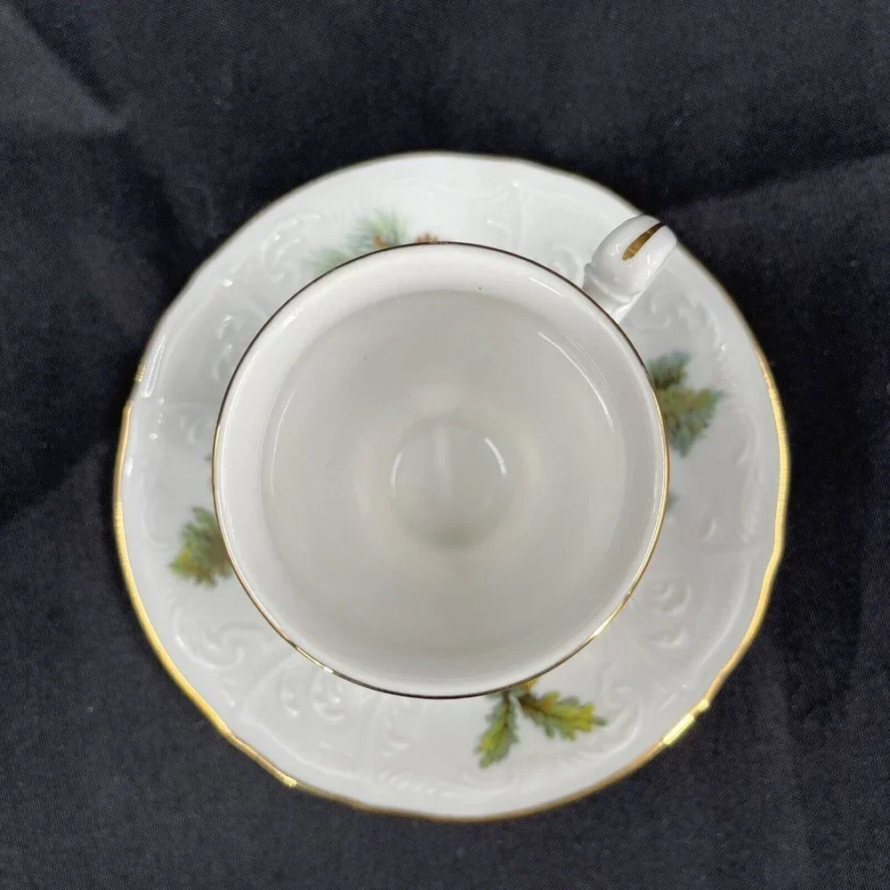 Bernadotte ‎ Czech Republic Wildlife Hare Espresso Demitasse Cup and Saucer